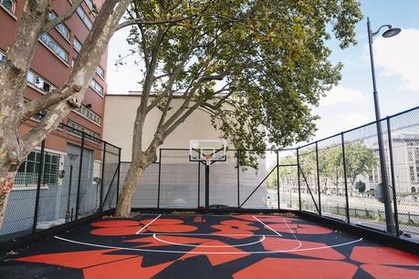 Footlocker rénove entièrement le playground Jemmapes à Paris