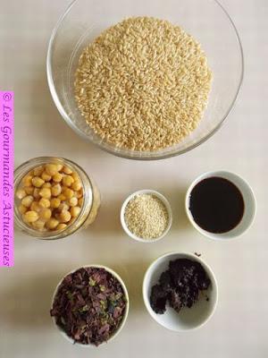 Risotto asiatique aux pois chiches (Vegan)