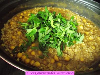 Risotto asiatique aux pois chiches (Vegan)