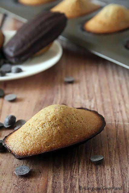 Madeleines { sans gluten, sans lait, sans œufs }