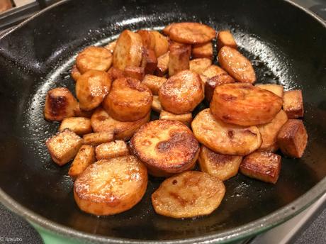 Shojin Riyori – Pommes de terre et tofu fumé teriyaki