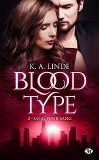 Blood type #2 Sang pour sang de KA Linde