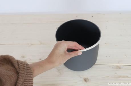 DIY : Cache pot corde