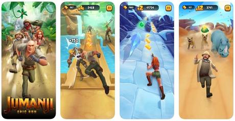 Jeu du jour : Jumanji : Epic Run (iPhone & iPad – gratuit)