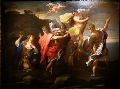 1680 Ronaldo and Armida by Luca Giordano coll part