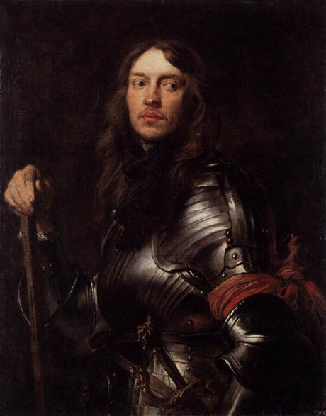 Anthony_van_Dyck 1625-27 _Portrait_of_a_Man_in_Armour_with_Red_Scarf_Gemaldegalerie Alte Meister Dresde