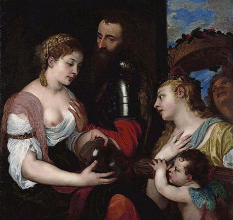 Titien 1530 ca Allegorie conjugale, dite a tort Allegorie d'Alphonse d'Avalos Louvre