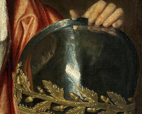 Francesco Maria Della Rovere Giorgione 1502 Kunsthistorisches Museum Vienne detail