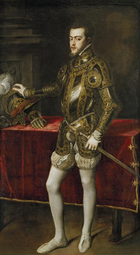Titien Portrait de Philippe II 1551 Prado