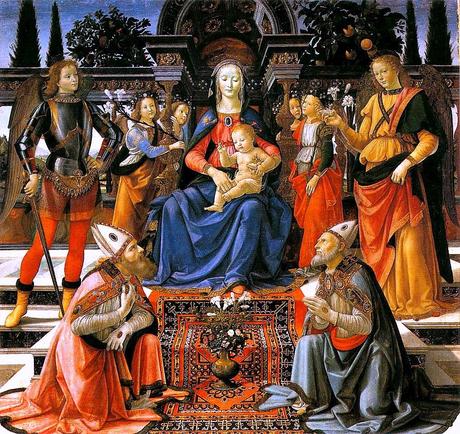 Sacra conversazione degli Ingesuati Domenico Ghirlandaio, 1484-86 Offices