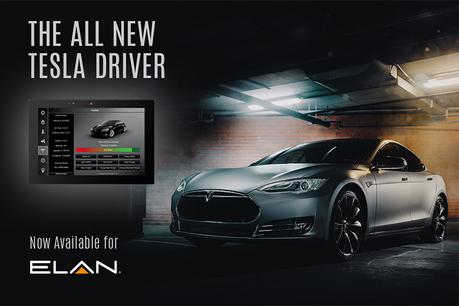 Contrôlez votre Tesla depuis les interfaces domotique Elan