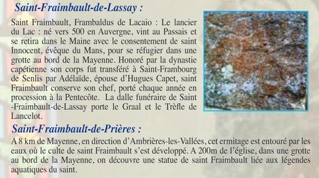 L'Histoire de Lancelot, du pays de Passais -4- Saint-Fraimbault de Lassay
