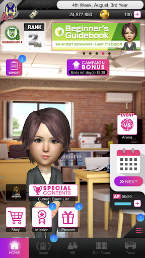 Télécharger SEGA POCKET CLUB MANAGER  APK MOD (Astuce) 1