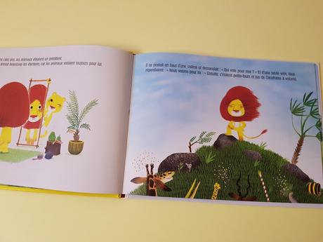 L'histoire du lion qui voulait être président de Martin Baltscheit et Marc Boutavant  ♥ ♥ ♥