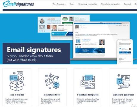 Les 22 meilleurs logiciels pour créer une signature d’email + Modèle signature mail