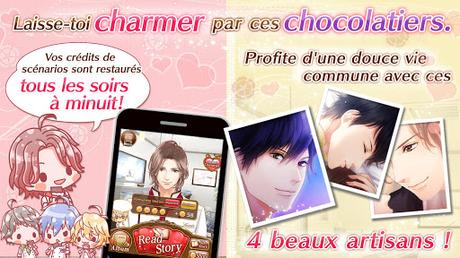 Code Triche Passion Chocolatée: Otome games visual novels APK MOD (Astuce) screenshots 4