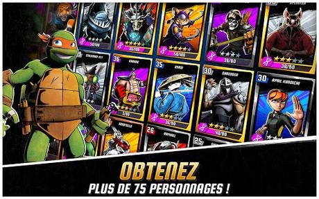 Code Triche Ninja Turtles: Legends APK MOD (Astuce) screenshots 4