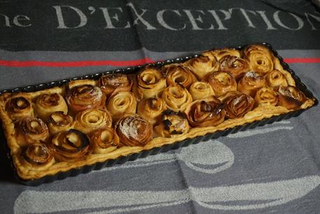 ROSES 🌹 DE POMME 🍎 EN TARTE