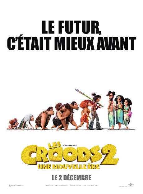 Nouvelle affiche VF pour Les Croods 2 : Une Nouvelle Ère