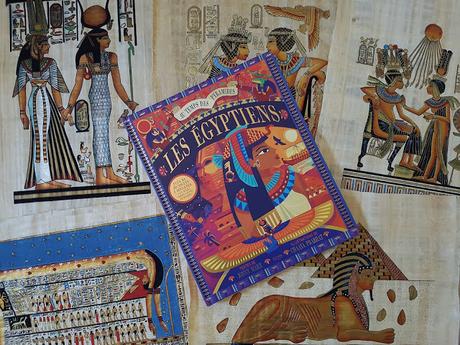 Au temps des pyramides - LES EGYPTIENS de Jonny Marx - Illustré par Chaaya Prabhat ❤❤❤❤