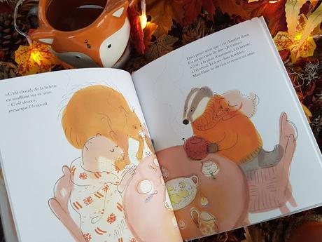 Un thé à l'eau de parapluie de Karen Hottois et illustré par Chloé Malard ❤❤❤