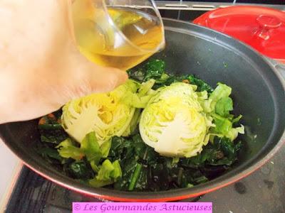 Chou braisé et tofu fumé fait maison (Vegan) Chou braisé et tofu fumé fait maison (Vegan)