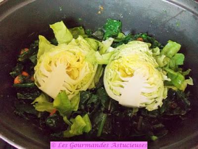 Chou braisé et tofu fumé fait maison (Vegan) Chou braisé et tofu fumé fait maison (Vegan)