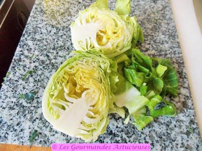 Chou braisé et tofu fumé fait maison (Vegan) Chou braisé et tofu fumé fait maison (Vegan)