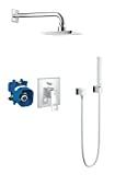 Meilleure douche encastrable – Comparatif 2020 Grohe Pack Encastré Mécanique Grohe Eurocube 23409000