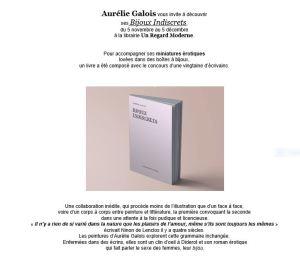 Collaborations érotiques au Regard Moderne – « Bijoux Indiscrets » Aurélie Galois