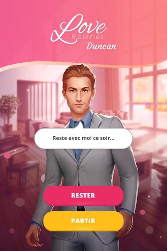 Code Triche Love & Diaries : Duncan - Romance Interactive  APK MOD (Astuce) 1