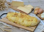 Fougasse raclette oignons
