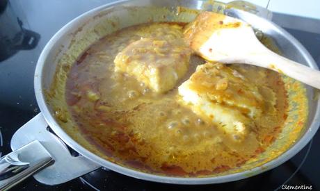 Poisson au curry