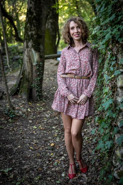 robe Aléa Hélia & Co L'automne flamboie chez Hélia & Co