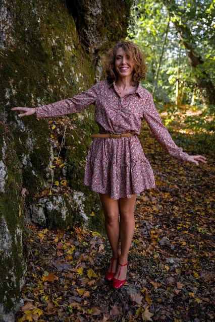 robe Aléa Hélia & Co L'automne flamboie chez Hélia & Co