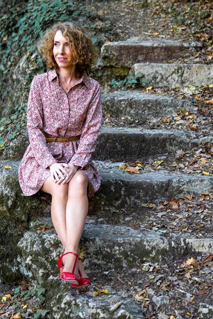 robe Aléa Hélia & Co L'automne flamboie chez Hélia & Co