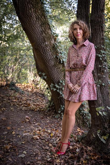 robe Aléa Hélia & Co L'automne flamboie chez Hélia & Co