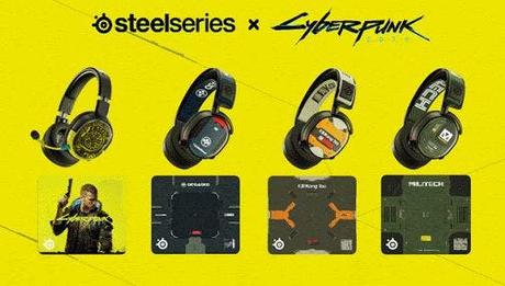 SteelSeries présente la nouvelle collection Cyberpunk 2077