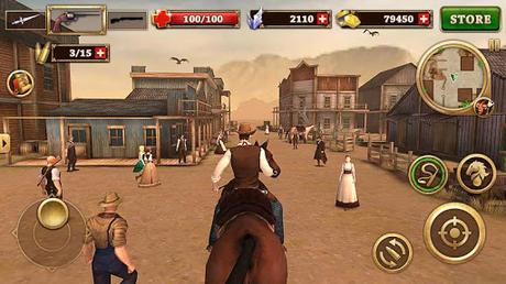 Code Triche Canonnier Ouest - West Gunfighter  APK MOD (Astuce) 2