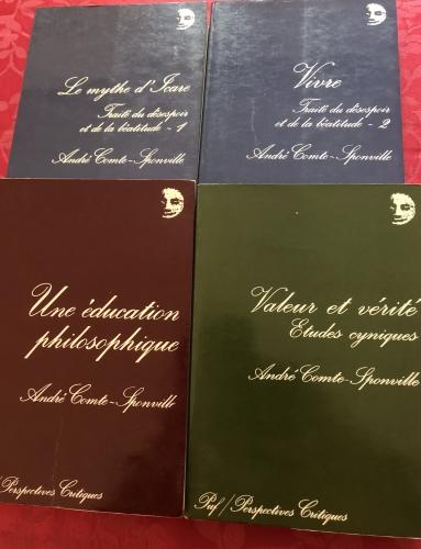 La philo sur mon étagère : André Comte Sponville La philo sur mon étagère : André Comte Sponville