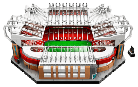 Le stade Manchester United Old Trafford en LEGO Le stade Manchester United