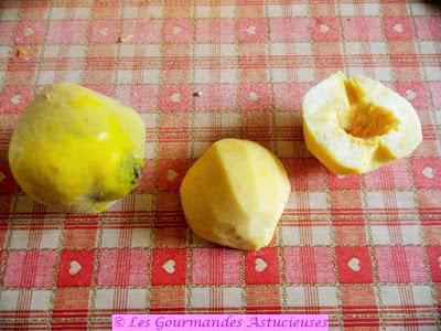 Pommes et coings pochés (Vegan)