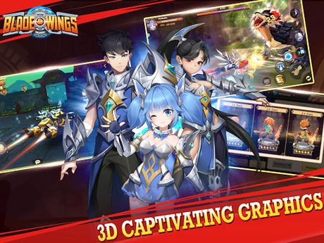 Télécharger Blade & Wings: 3D Fantasy Anime of Fate & Legends APK MOD (Astuce) 1
