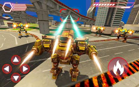 Code Triche Robots de guerre 2020: Fighting Robots Strike APK MOD (Astuce) 4