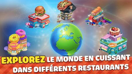 Télécharger Gratuit Cook It! City de Filles Jeux de Cuisine en Folie  APK MOD (Astuce) 2