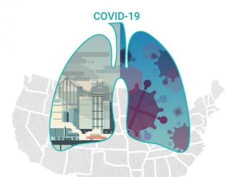 Une exposition à long terme aux polluants atmosphériques urbains, en particulier au dioxyde d'azote (NO2), peut accroître le risque de décès associé à COVID-19 (Visuel The Innovation)