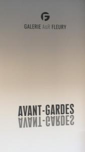 Galerie A&R Fleury exposition « Avant-Gardes » 25 Septembre au 10 Novembre 2020