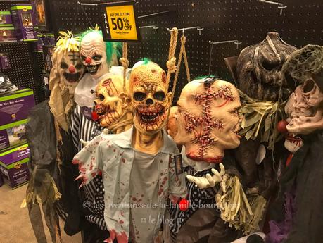 Que trouve-t-on dans un magasin éphémère d’Halloween aux États-Unis ?