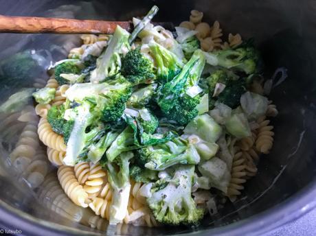 Les pâtes du weekend – Creamy brocoli pasta