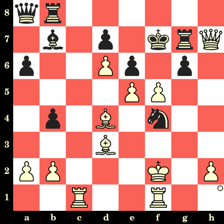 Les Blancs jouent et matent en 4 coups - Wilhelm Steinitz vs Charles Maurian, New Orleans, 1883